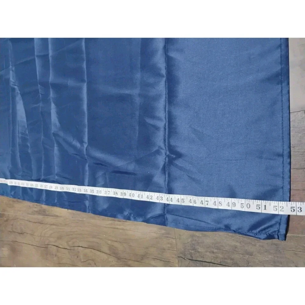 PureFit Navy Blue Curtain Panel 52